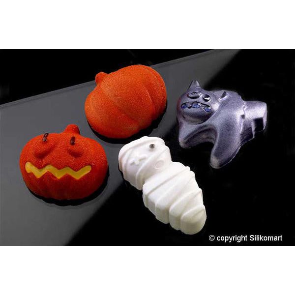 Moule Halloween en silicone flexible SILICONFLEX - SilikoMart - Moule à gâteaux - - La Guilde Culinaire