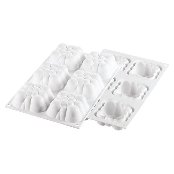 Moule Cloud 120 3D - Professionel - SilikoMart - Moule à gâteaux - - La Guilde Culinaire