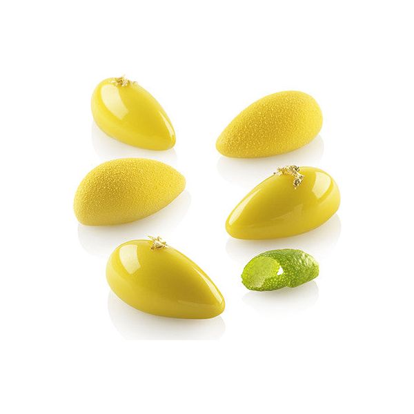 Moule Quenelle 10 3D - Professionel - SilikoMart - Moule à gâteaux - - La Guilde Culinaire