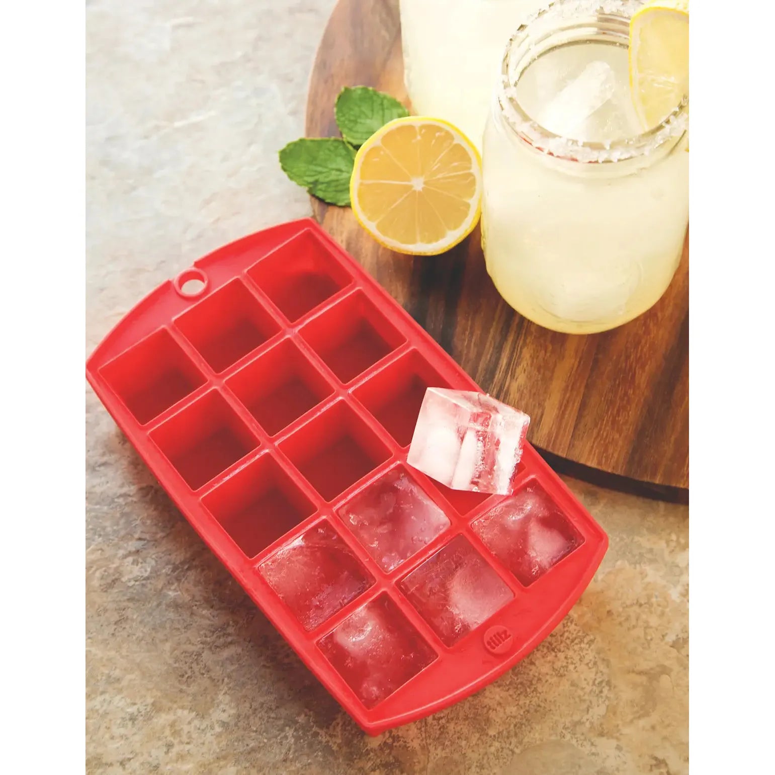 Moule à mini Glaçons Rouge - Fox Run - Moule à glaçons - 37099 - La Guilde Culinaire