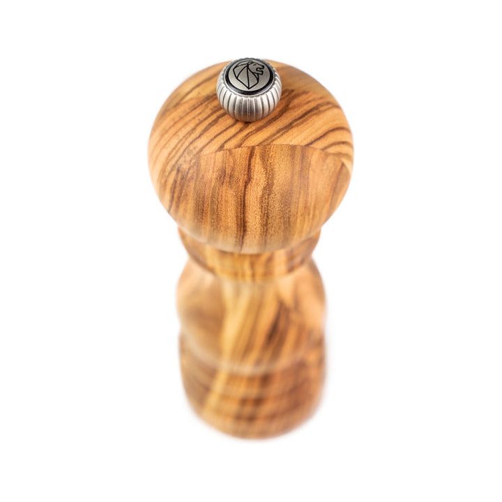 Moulin à Poivre manuel en bois d'olivier, 18 cm - Peugeot - Peugeot - Moulin à poivre - - La Guilde Culinaire