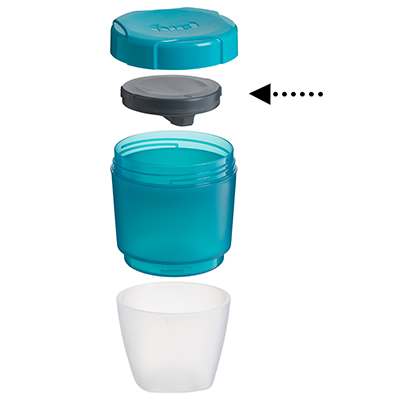 Contenant à yogourt et à granola Fuel - Trudeau - Contenant pour aliment - - La Guilde Culinaire