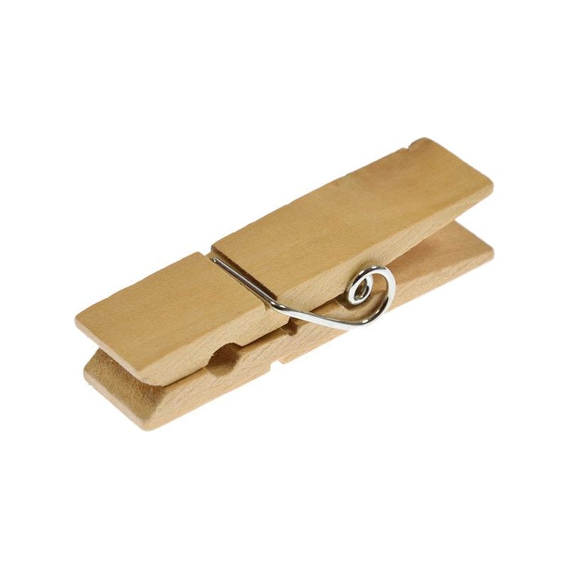 Pince à linge en bois 35mm - pqt 200 - Solia - Service de table jetable - - La Guilde Culinaire