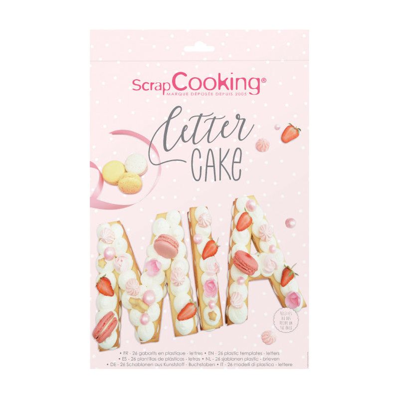 Letter cake - Scrapcooking - Moule à gâteaux - - La Guilde Culinaire