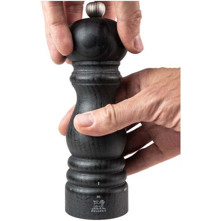 Paris Moulin à poivre manuel en bois u'Select Graphite 18 cm - Peugeot - Peugeot - Moulin à poivre - - La Guilde Culinaire