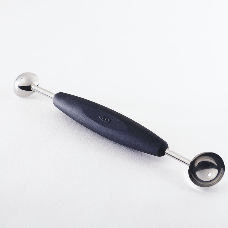 Cuillère Parisienne Double - OXO - Cuillère à portioner - - La Guilde Culinaire