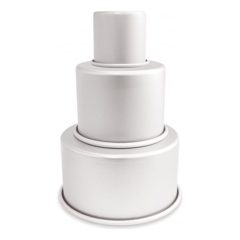 3 moules pièce montée - Scrapcooking - Moule à gâteaux - - La Guilde Culinaire