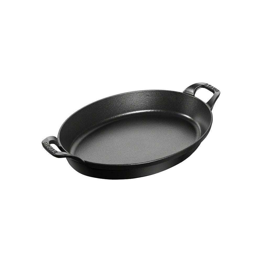 Plat de cuisson ovale 24x17cm 1l Staub - Staub - Plat de cuisson - - La Guilde Culinaire