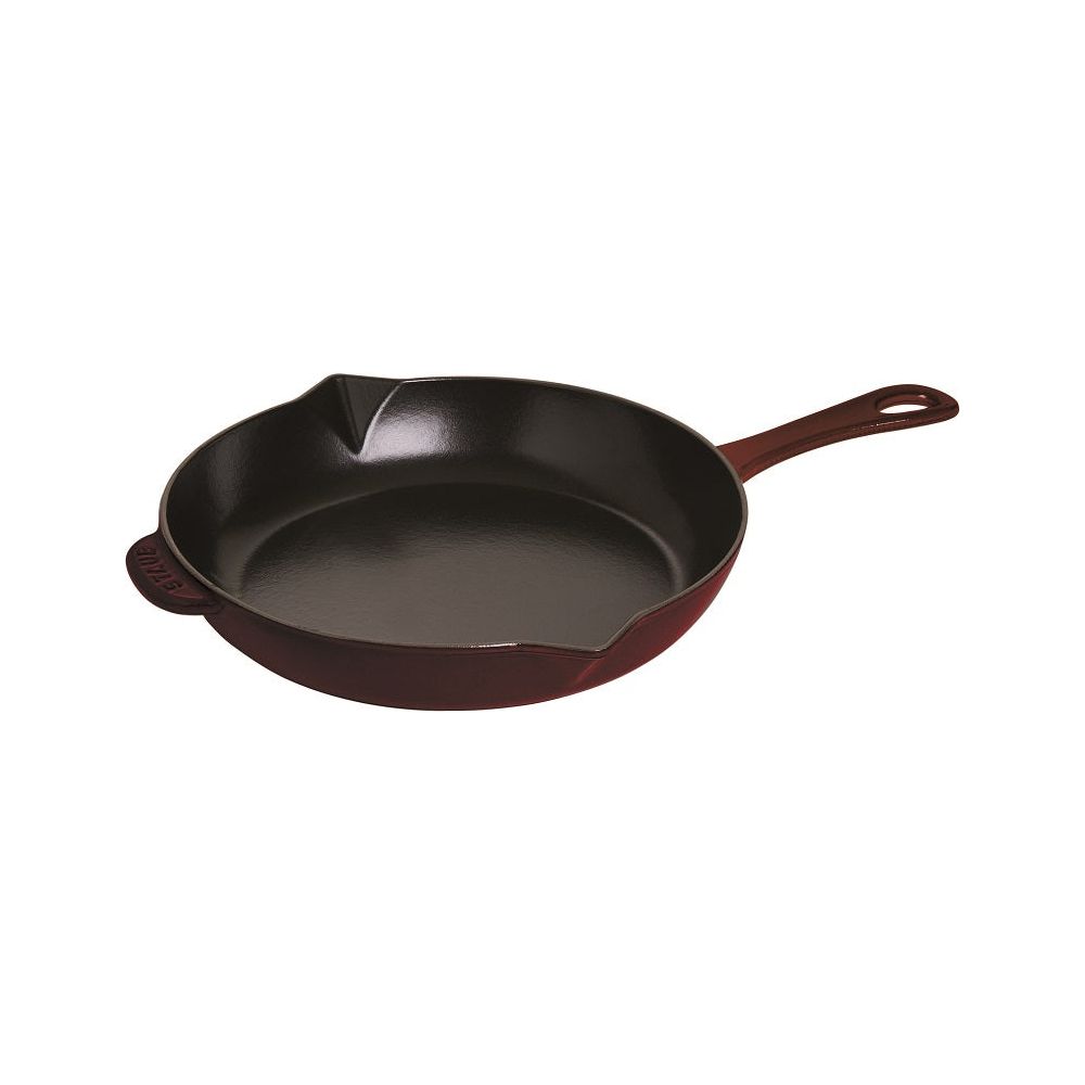 Poêle Staub en fonte et émail grenadine 26cm - Staub - Poêle - - La Guilde Culinaire