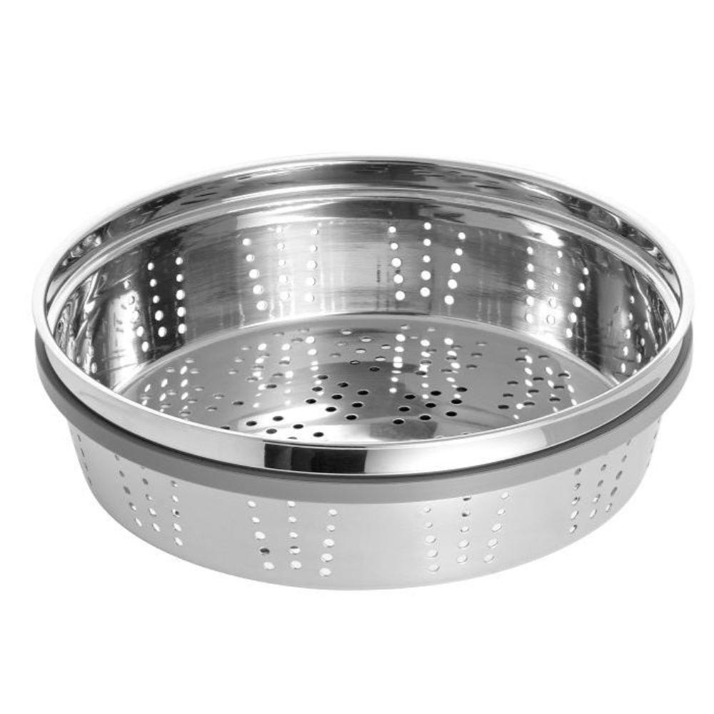 Panier à vapeur pour Cocottes Rondes 26cm - Staub - Cocotte - - La Guilde Culinaire