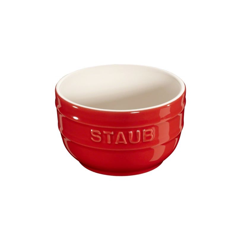 Lot de 2 ramequins en céramique Rouge par STAUB - 200ml - Staub - Ramequin - - La Guilde Culinaire