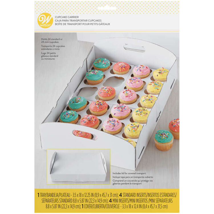 Boîte de Transport pour Cupcakes    - Wilton - Boîte à gâteau - 