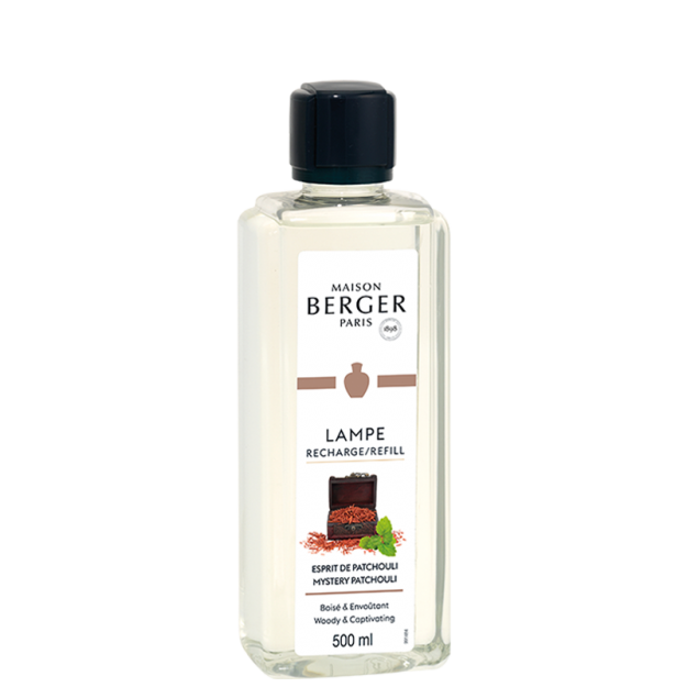 Recharge Lampe Berger Esprit de Patchouli 500 ml - Maison Berger Paris - Recharge Lampe Berger - 415047 - La Guilde Culinaire