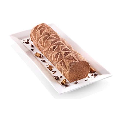 Moule Bûche 3D Diamond - SilikoMart - Moule à bûche - - La Guilde Culinaire