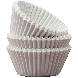 Petits moules en papier blanc - Fox Run - Moule à muffins - - La Guilde Culinaire