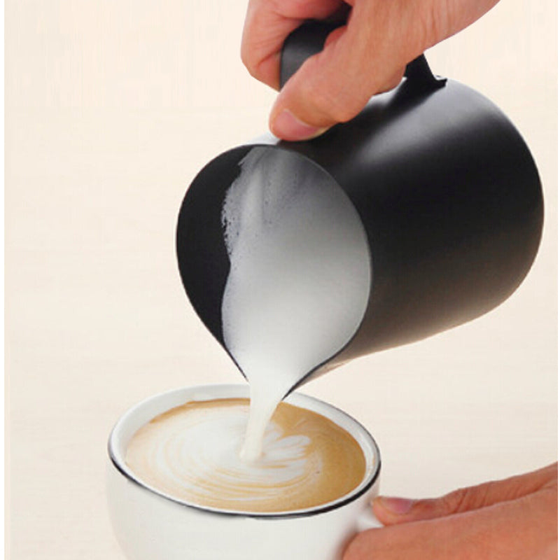 Pichet Mousseur noir 710ml    - Café Culture - Mousseur à lait - 