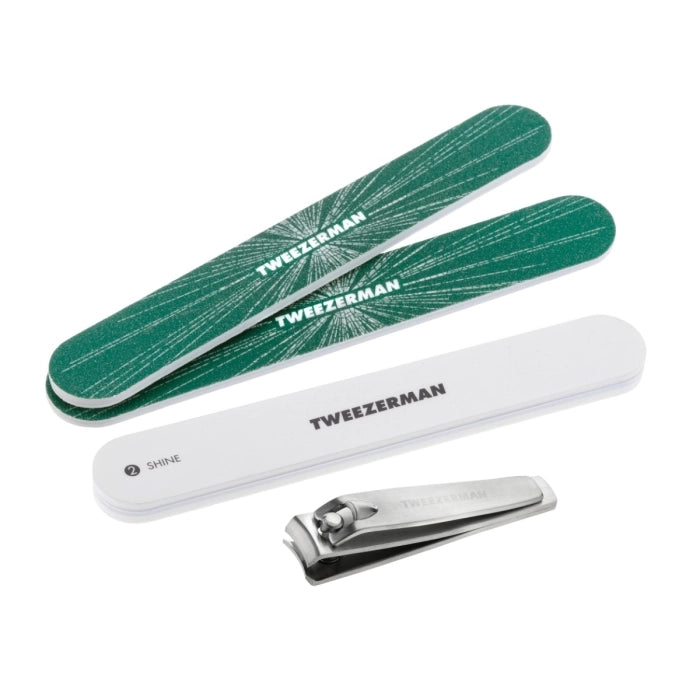 Kit de manucure Emerald Shimmer ! - Tweezerman - Coffret soin des ongles - - La Guilde Culinaire