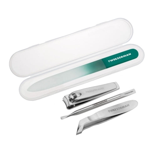Coffret de soins des ongles Emerald Shimmer - Tweezerman - Coffret soin des ongles - - La Guilde Culinaire