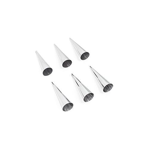 Moules pour cornets à la crème (6 pièces) - Fox Run - Moule pour cornets - - La Guilde Culinaire