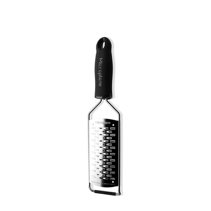 Râpe à double tranchants - Série Gourmet (Noir) - Microplane - Râpe et zesteur - - La Guilde Culinaire