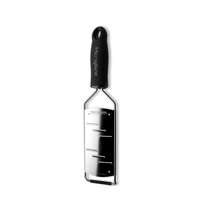 Râpe à large coupe - Série Gourmet (Noir)    - Microplane - Râpe et zesteur - 