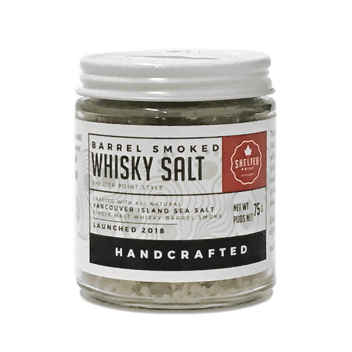 Sel de mer fumé au Whisky 75gr - VANCOUVER ISLAND SEA SALT - VANCOUVER ISLAND SEA SALT - Sel - - La Guilde Culinaire
