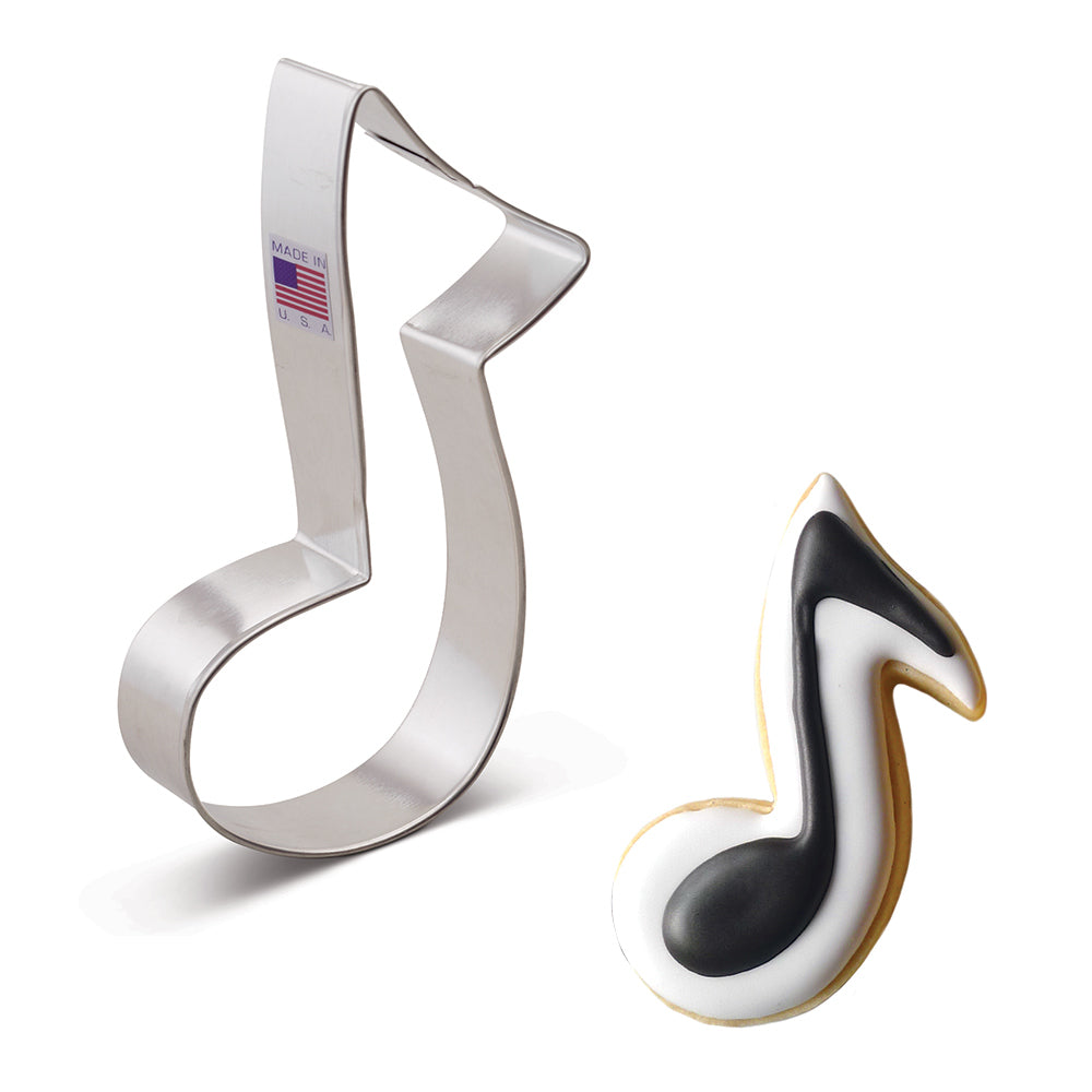 Emporte-pièce Note de Musique 5 1/4" - Ann Clark Cookie Cutters - Emporte-pièce - - La Guilde Culinaire
