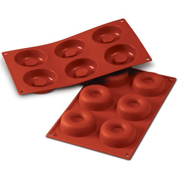 Moule Grands Savarins en silicone flexible SILICONFLEX - SilikoMart - Moule à gâteaux - - La Guilde Culinaire