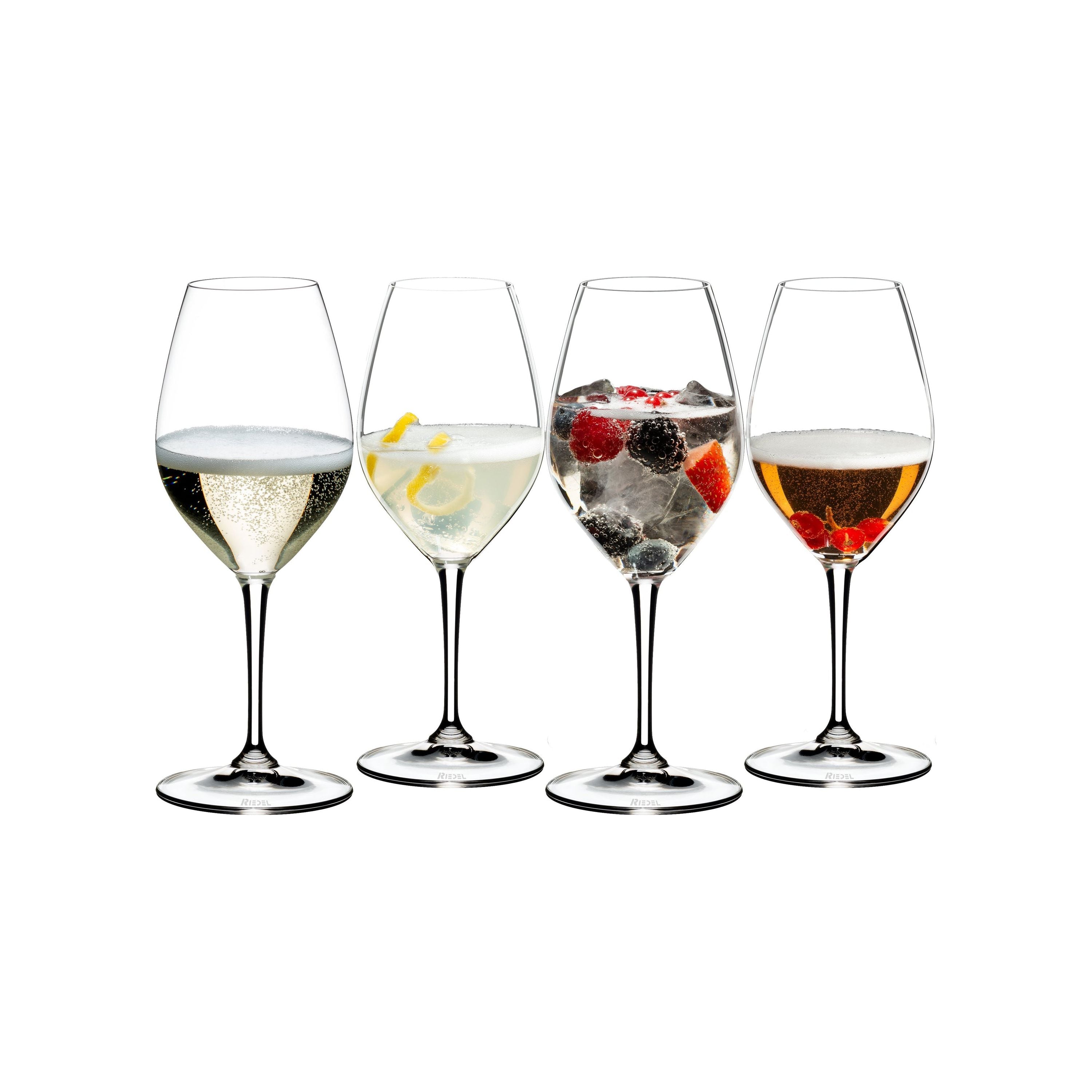 Verre à Champagne (Boîte de 4) - Riedel - Verre à champagne - - La Guilde Culinaire