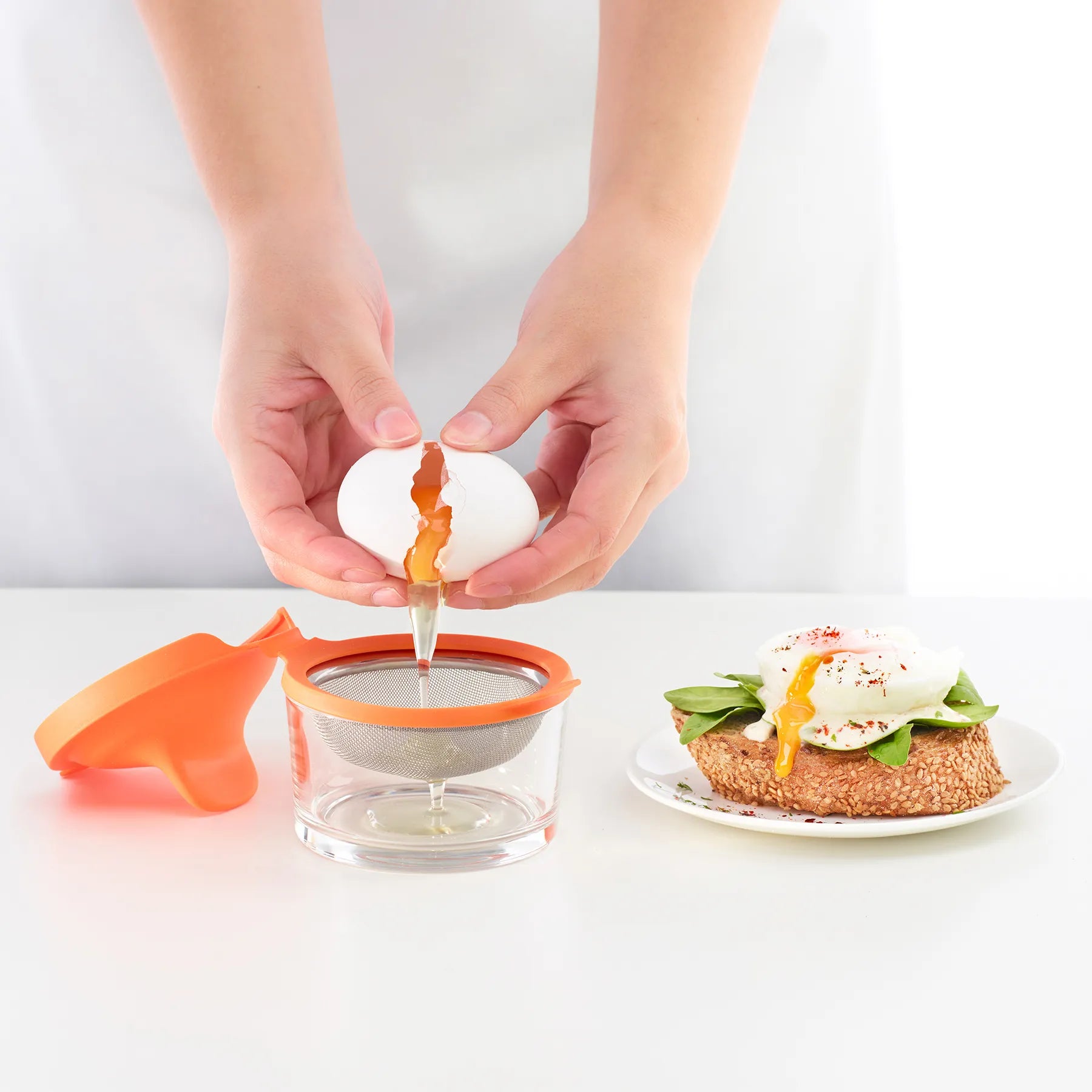 Pack de 2 Cuit oeuf poché - Lékué - Cuiseur à oeufs - - La Guilde Culinaire