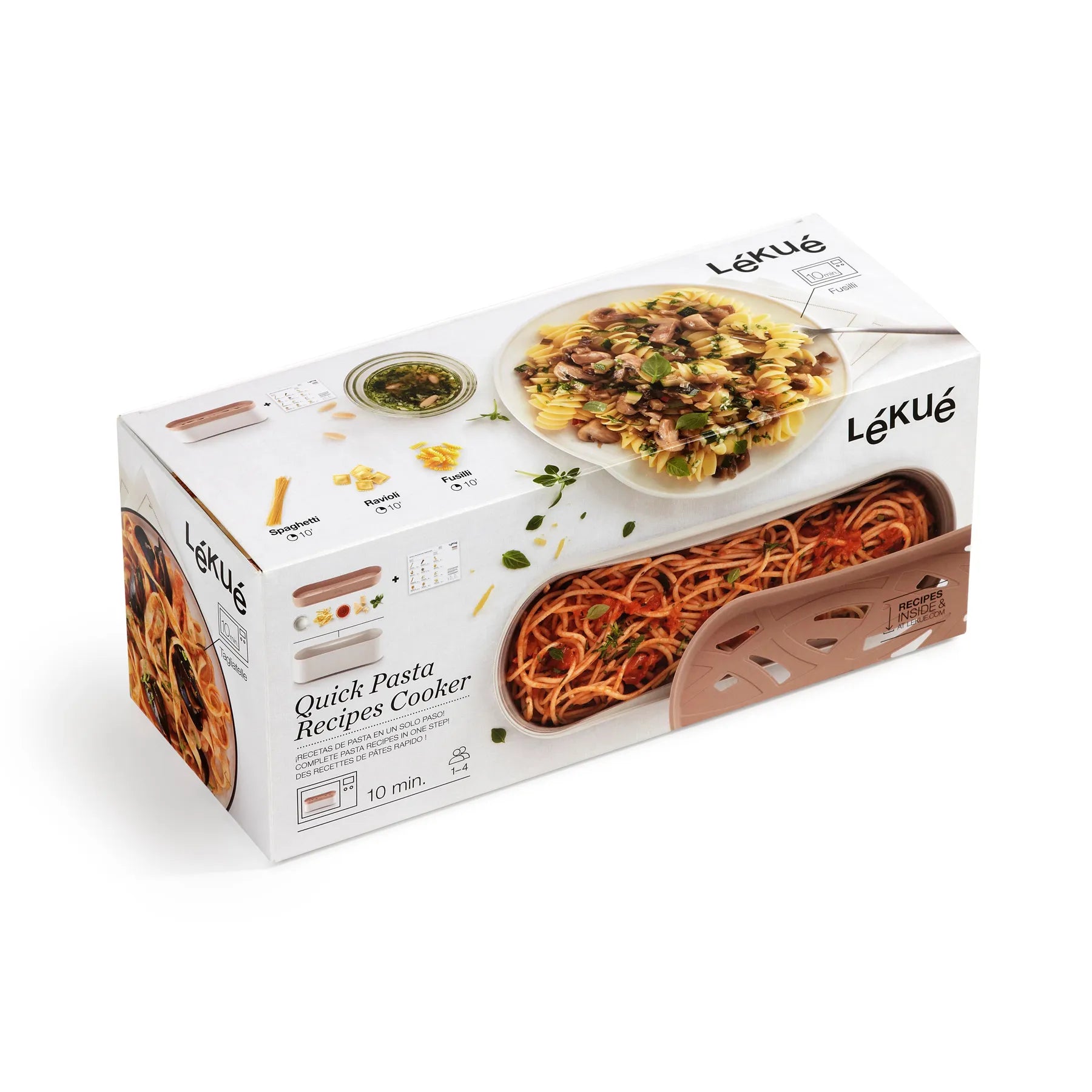 Cuiseur à pâtes pour micro-onde - Lékué - Cuiseur à riz - - La Guilde Culinaire