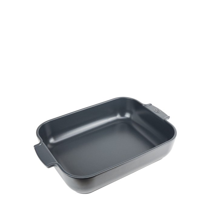 APPOLIA - Plat four en céramique rectangle Ardoise 40cm-16" - Peugeot - Plat pour four - - La Guilde Culinaire