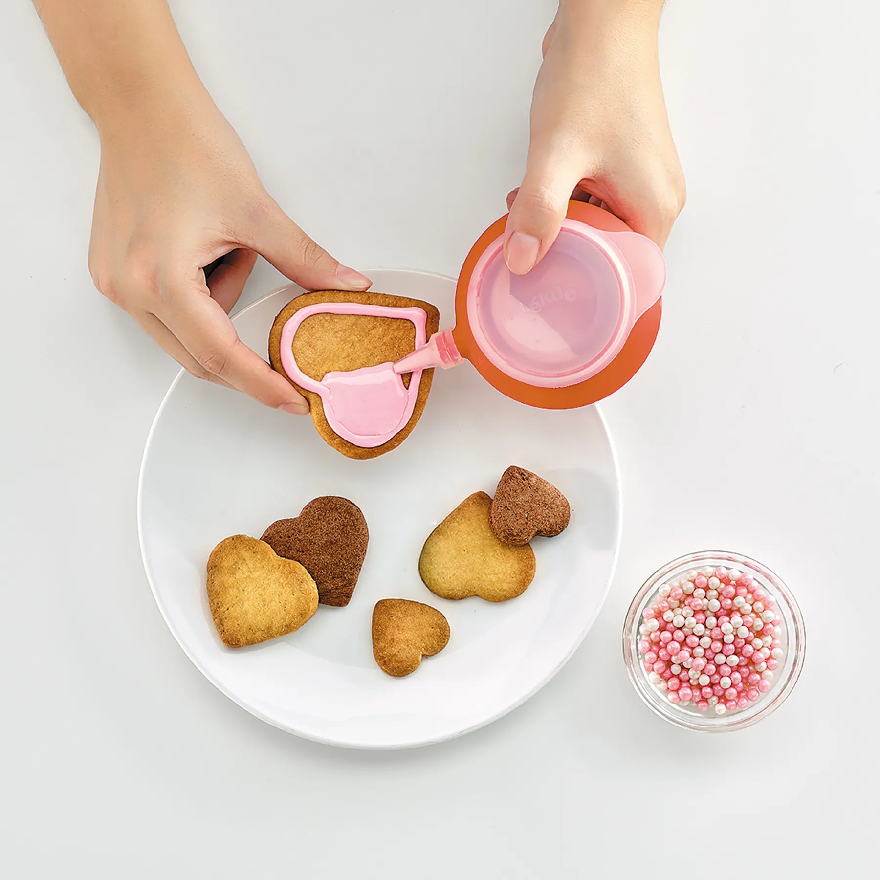 Emporte pièce biscuits Coeur - Lékué - Emporte-pièce - - La Guilde Culinaire
