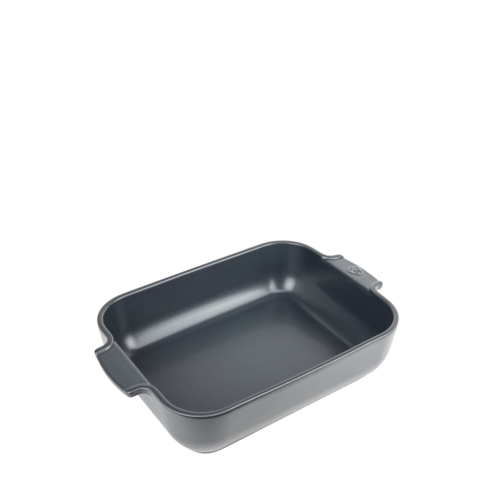 APPOLIA - Plat four en céramique rectangle Ardoise 32cm-12,5" - Peugeot - Plat pour four - - La Guilde Culinaire