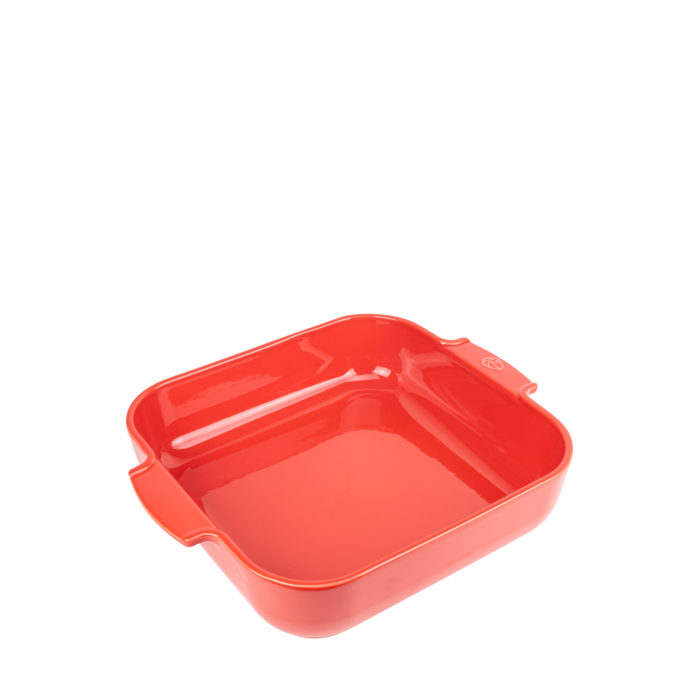 APPOLIA - Plat four en céramique carré rouge 36cm-14" ! - Peugeot - Plat pour four - - La Guilde Culinaire