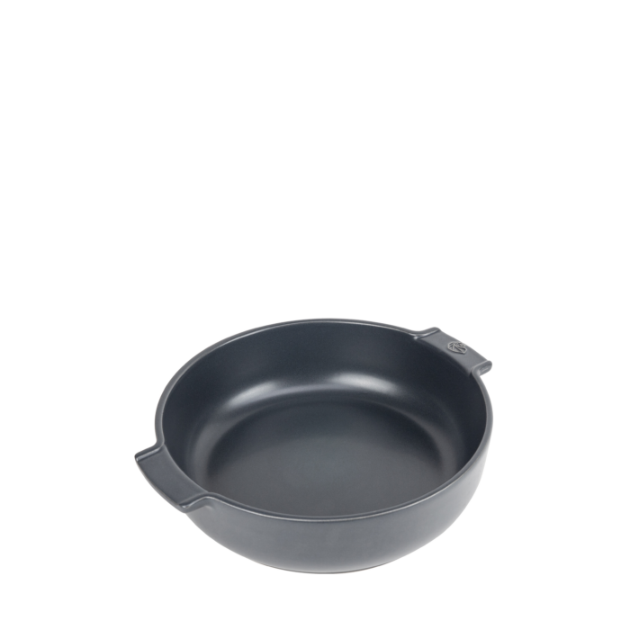 APPOLIA - Plat four en céramique rond Ardoise 27cm-10,6" ! ! - Peugeot - Plat pour four - - La Guilde Culinaire