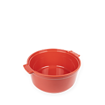 APPOLIA - Moule à soufflé en céramique Rouge 22cm-8,6" - Peugeot - Ramequin et moule à soufflé - - La Guilde Culinaire