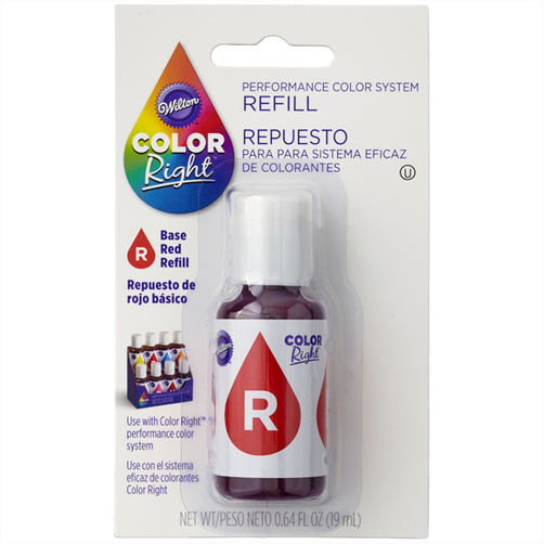 Color Right Red Base Color Refill - Wilton