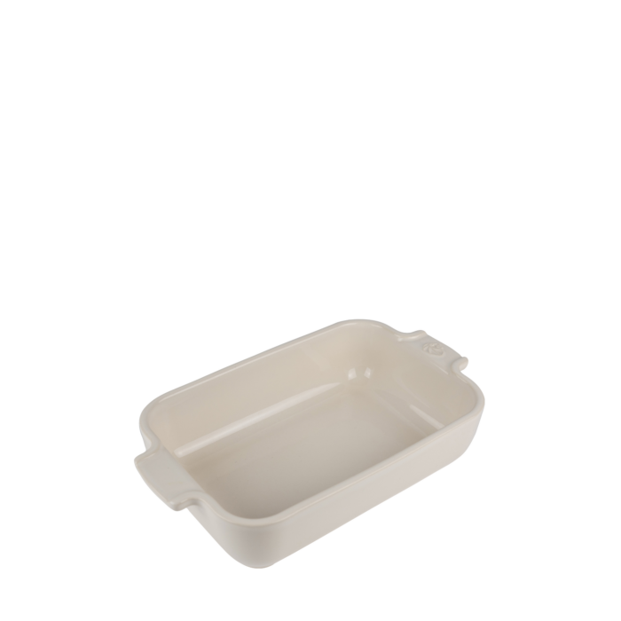 APPOLIA - Plat four en céramique rectangle écru 22cm-8 3/4" - Peugeot - Plat pour four - - La Guilde Culinaire