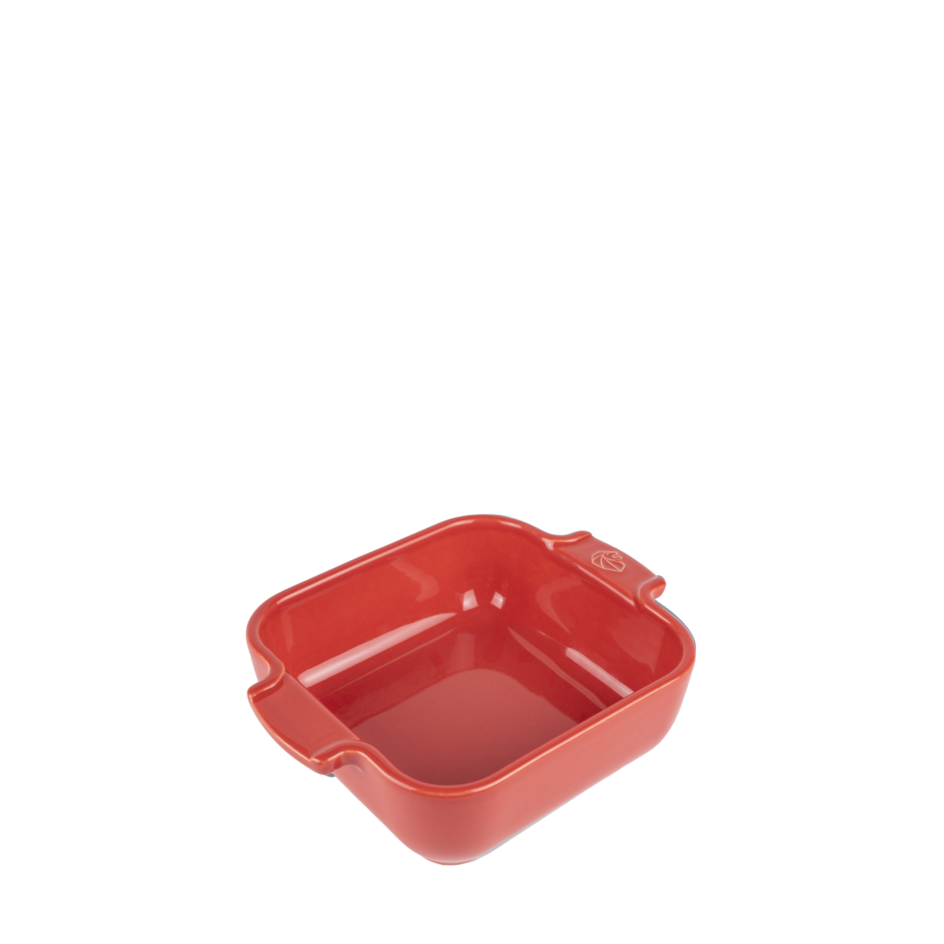 APPOLIA - Plat four en céramique carré rouge 18cm - 7" - Peugeot - Plat pour four - - La Guilde Culinaire