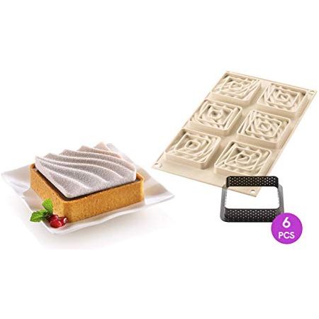 Kit mini Tarte Sand - SilikoMart - Emporte-pièce - - La Guilde Culinaire
