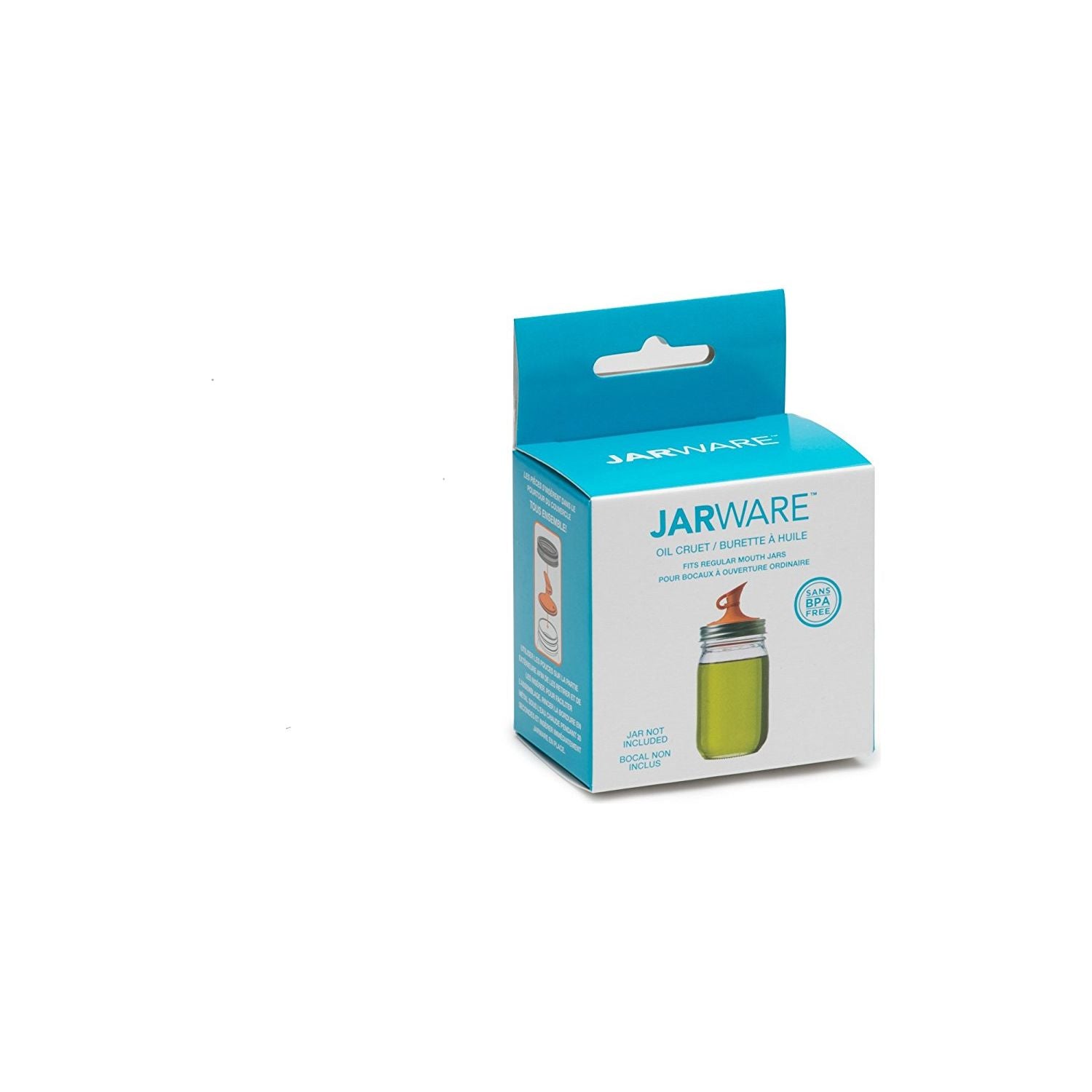 Couvercle verseur d'huile pour pots Mason - Jarware - Pot masson - - La Guilde Culinaire