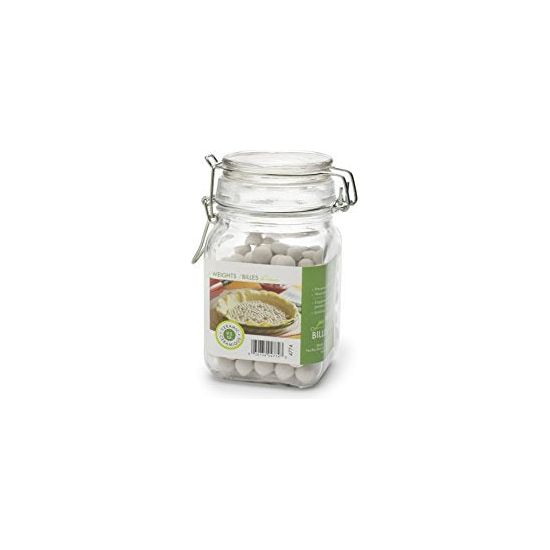 Poids en céramique pour tarte dans un pot masson ! - Fox Run - Accessoire - - La Guilde Culinaire