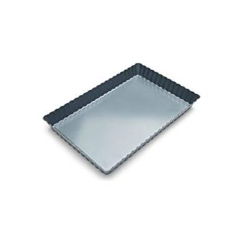 Moule à tarte rectangulaire à fond amovible 10.5"x6.5" - Fox Run - Moule à tarte et quiche - - La Guilde Culinaire