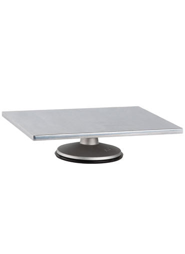 Table tournante rectangulaire en aluminium 12''x16''x4''    - SG - Accessoire - 