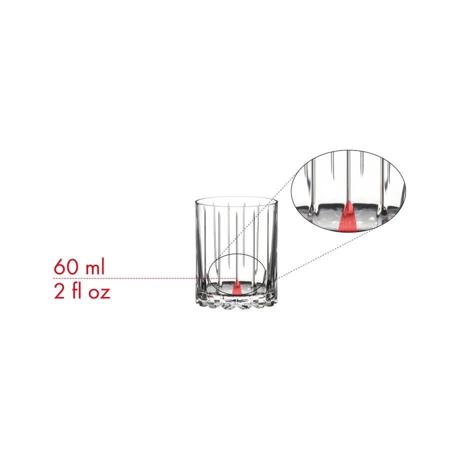 Verre Double Rocks- Collection Bar (Boîte de 2) - Riedel - Verre à spiritueux - - La Guilde Culinaire