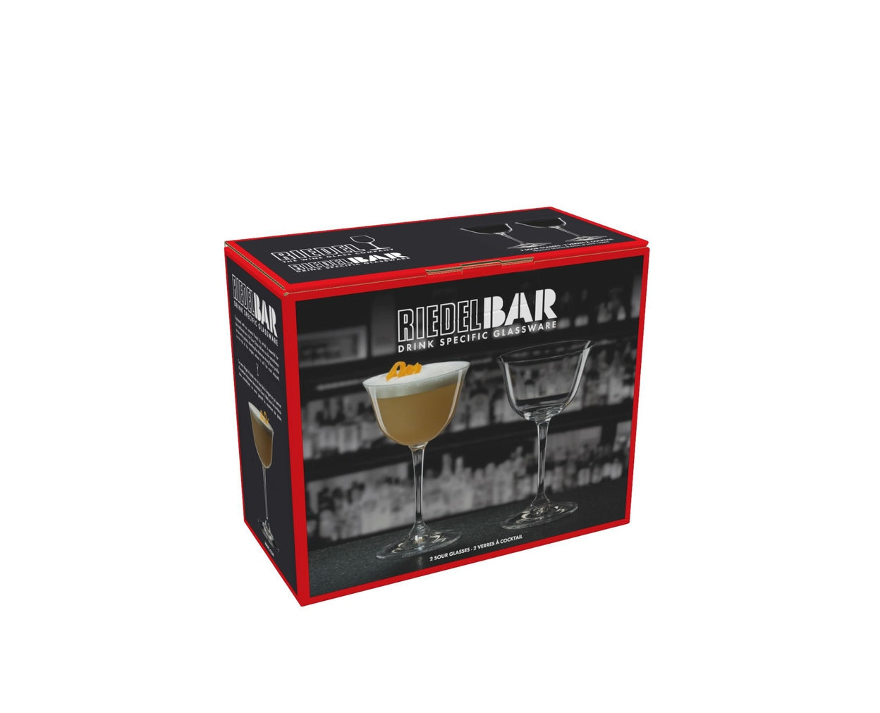 Verre Sour - Collection Bar (Boîte de 2)    - Riedel - Verre à cocktail - 