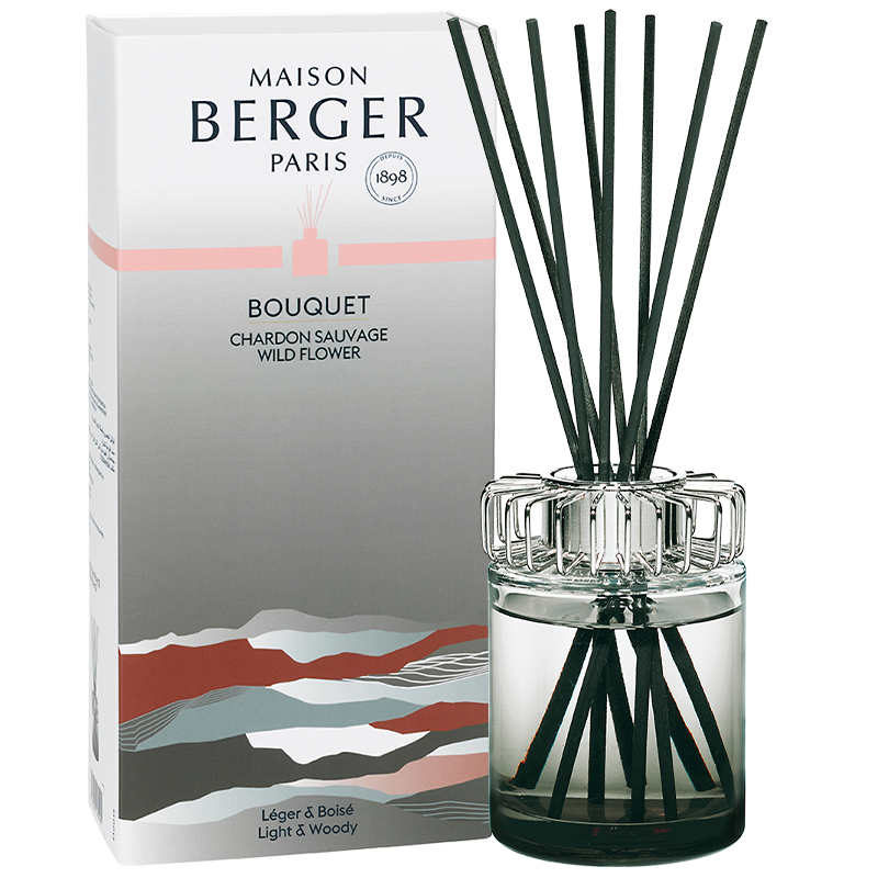 Bouquet parfumé Land vert mousse – Chardon sauvage * - Maison Berger Paris - Bouquet parfumé - - La Guilde Culinaire