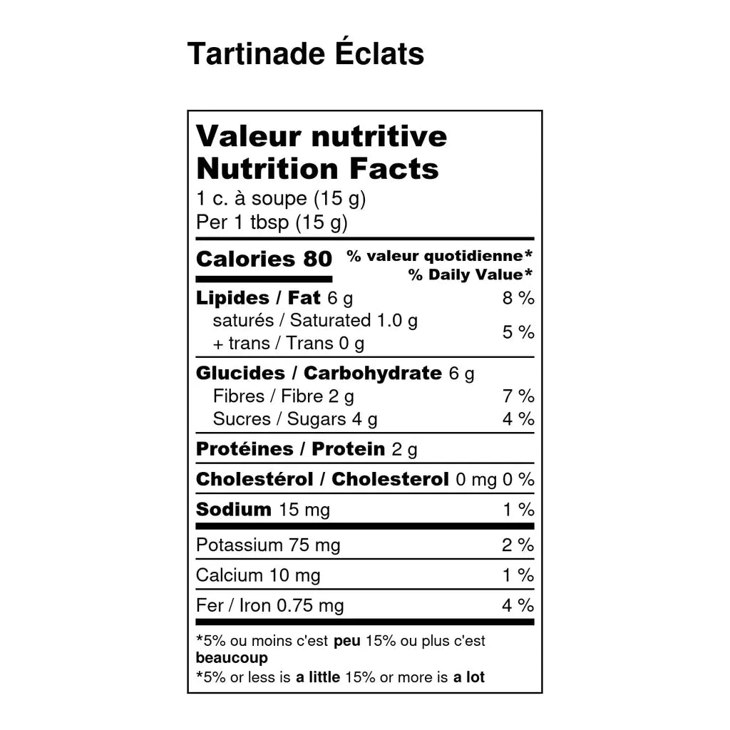Tartinade Noisettes, Chocolat noir & Éclats de Cacao - Allo Simonne - Tartinade - - La Guilde Culinaire