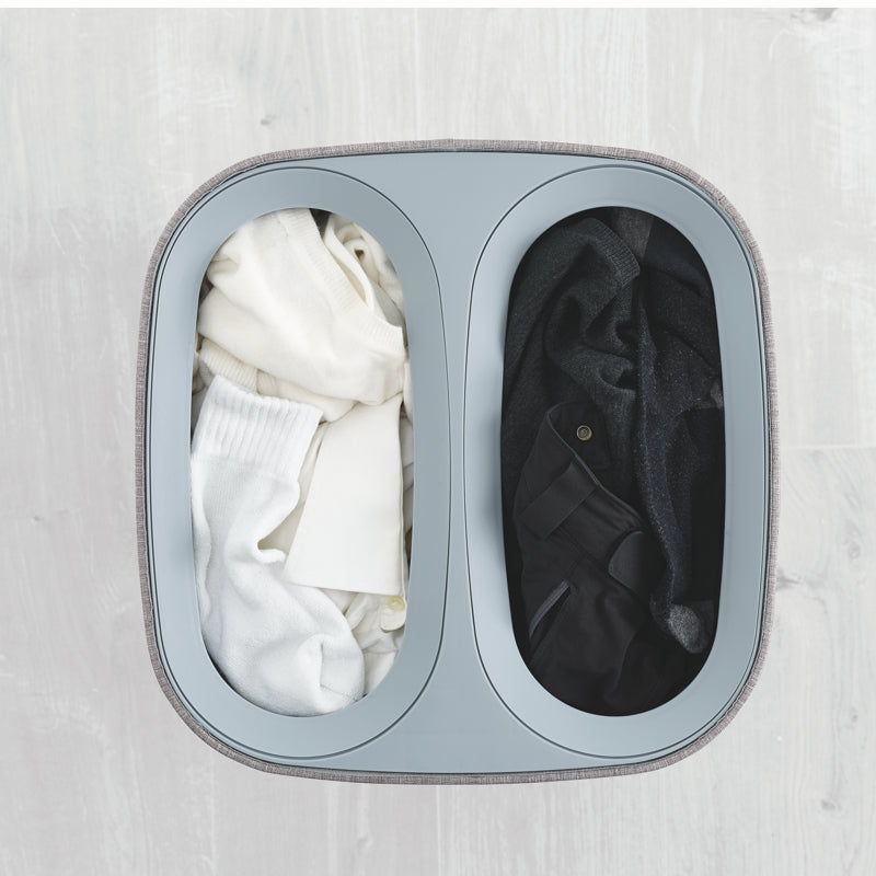 Panier à linge facile à vider Tota 60L Gris - Joseph Joseph - Panier à linge - - La Guilde Culinaire